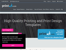 Tablet Screenshot of printuk.com